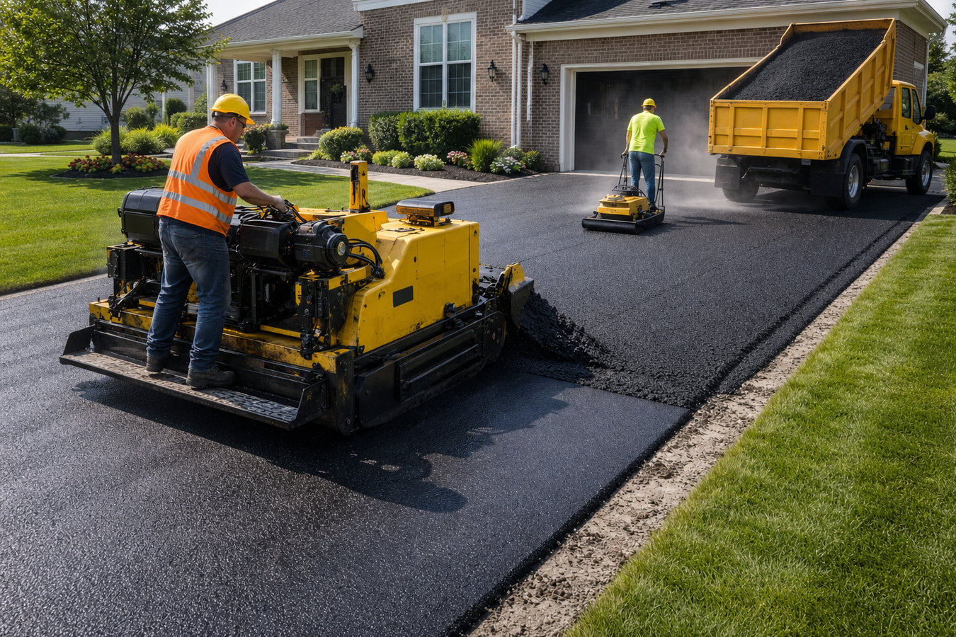 Driveway paving